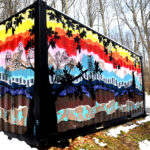 public art shipping container